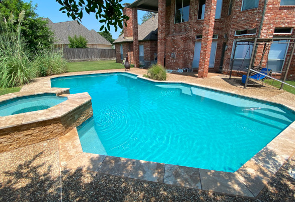 Morton Pool Solutions Project In McKinney