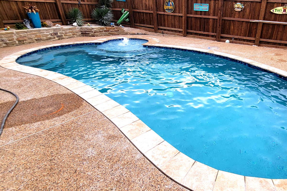 Plaster, Tile and Coping - Pool Renovation Project Cornerstones