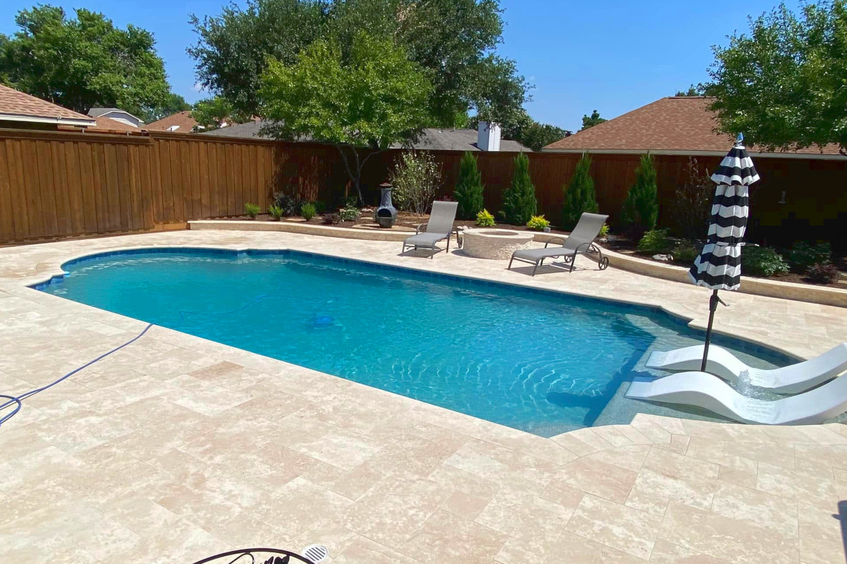 Swimming Pool Deck Plano TX