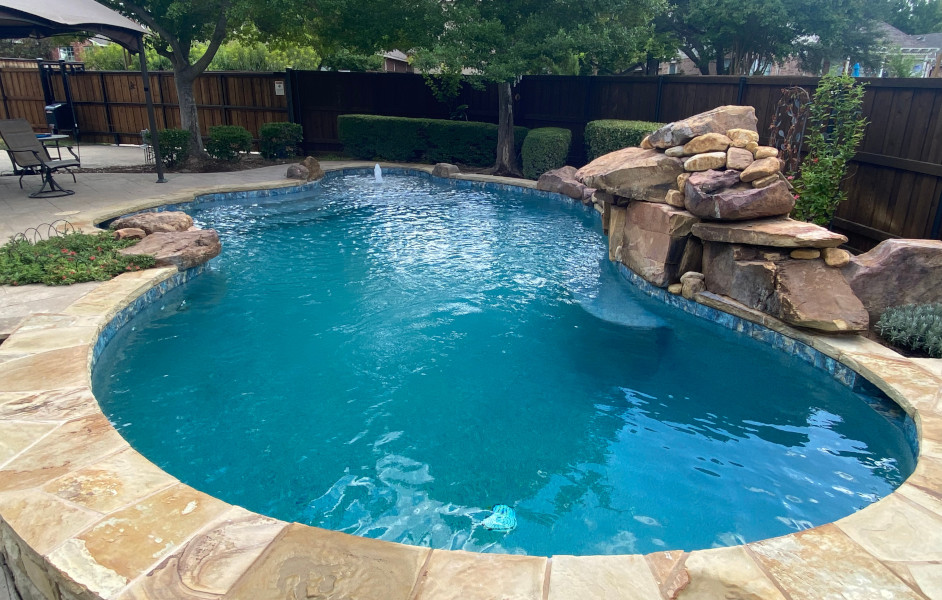 Water Feature Pool Renovation