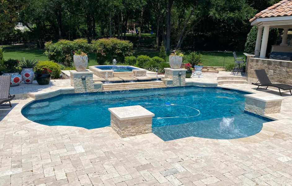 Elegant Pool Renovation