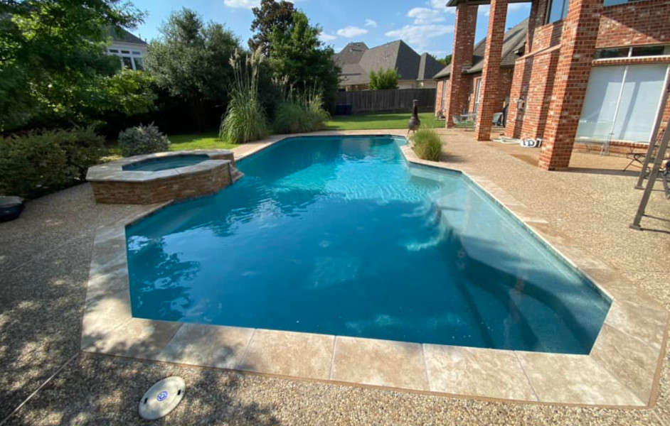 Modern/Geometric Pool Renovation
